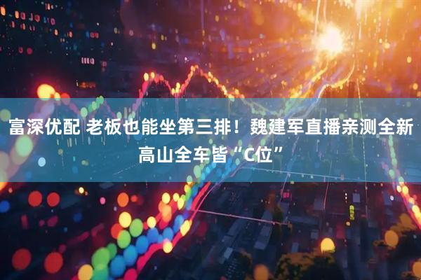 富深优配 老板也能坐第三排！魏建军直播亲测全新高山全车皆“C位”